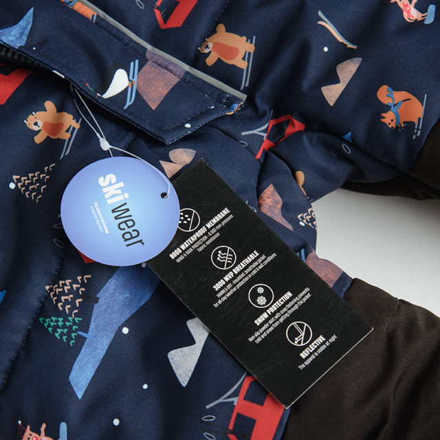 Космонавт, цвят: Морско син