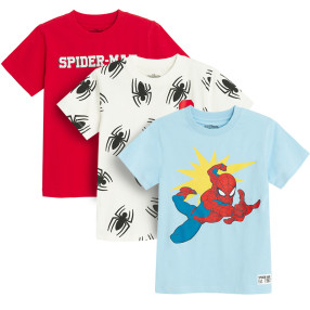 Тениска с къс ръкав 3бр. SPIDER-MAN, цвят: Микс