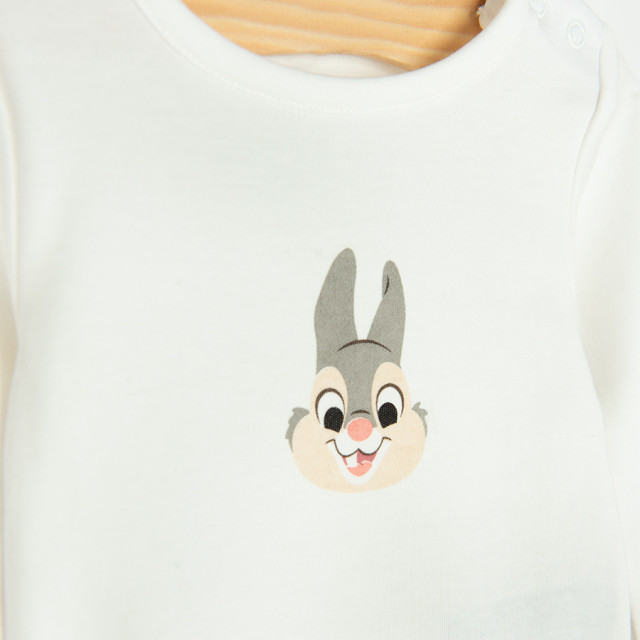 Боди с дълъг ръкав 3бр. MICKEY & FRIENDS, цвят: Микс