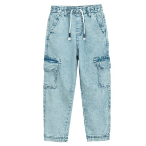 Панталони, цвят: Син