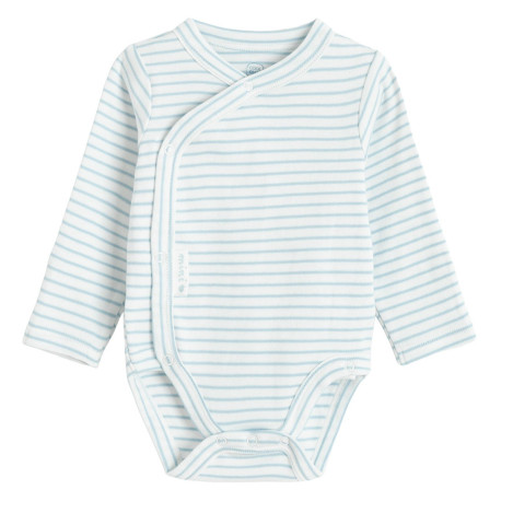 Боди с дълъг ръкав 2бр., цвят: Бял