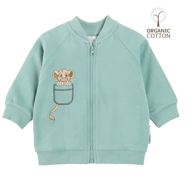 Суитчър THE LION KING, цвят: Тюркоазен