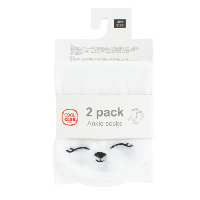 Чорапи 2бр., цвят: Бял