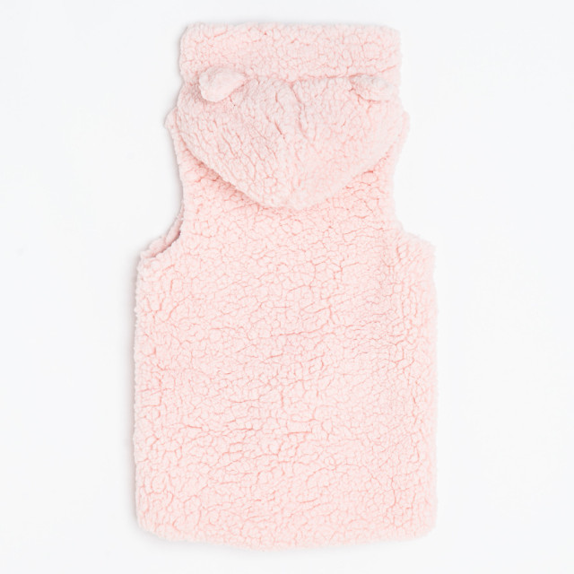 Елек, цвят: Светло розов