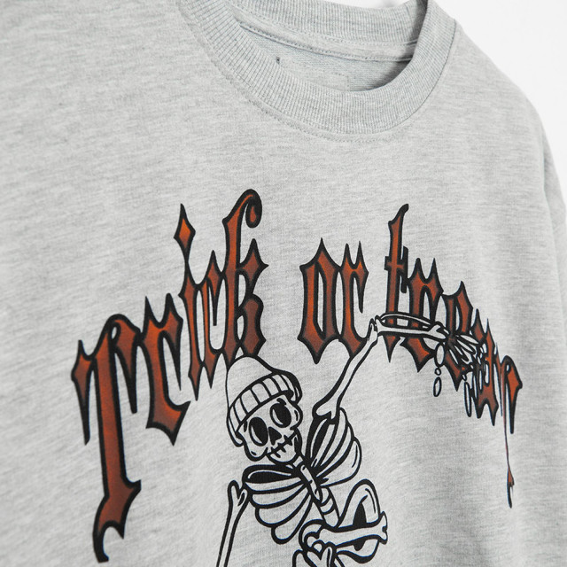 Блуза с дълъг ръкав, цвят: Сив