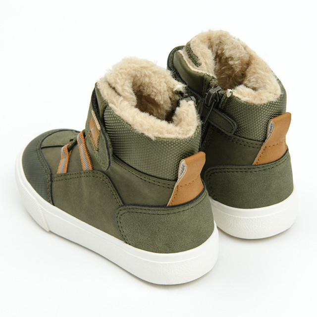 Високи обувки, цвят: Каки