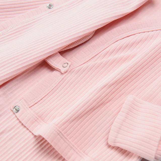 Боди с дълъг ръкав, цвят: Розов