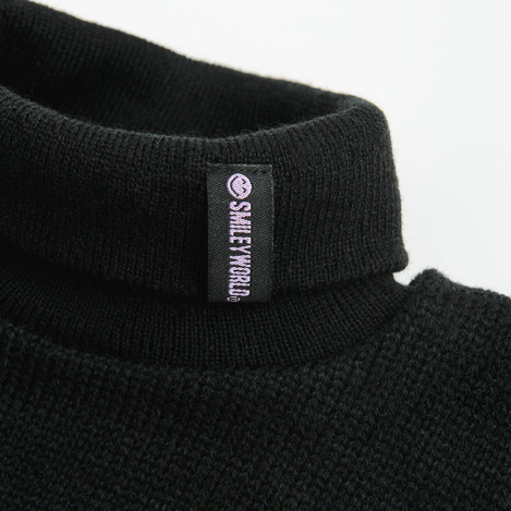 Шал SMILEY, цвят: Черен