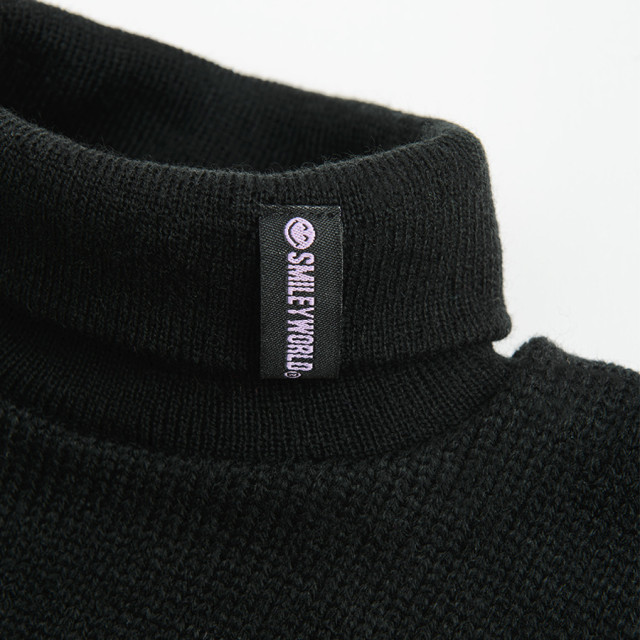 Шал SMILEY, цвят: Черен