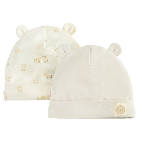 Шапка 2бр., цвят: Бежов