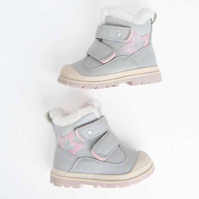 Ботуши, цвят: Светло сив