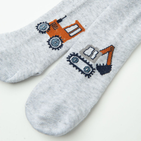 Чорапогащи, цвят: Сив меланж