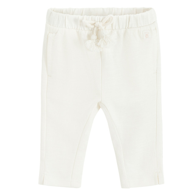 Спортен панталон, цвят: Кремав