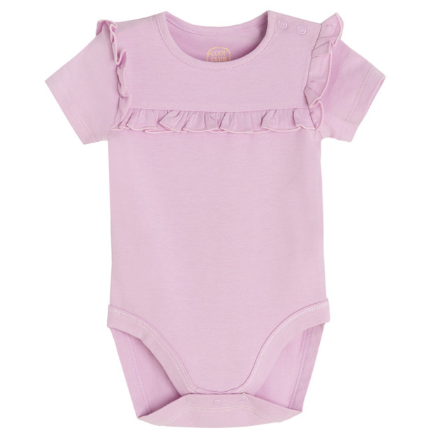 Боди с къс ръкав 2бр., цвят: Микс