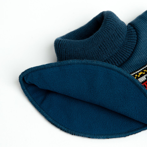 Шал, цвят: Морско син