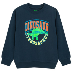 Блуза с дълъг ръкав, цвят: Морско син