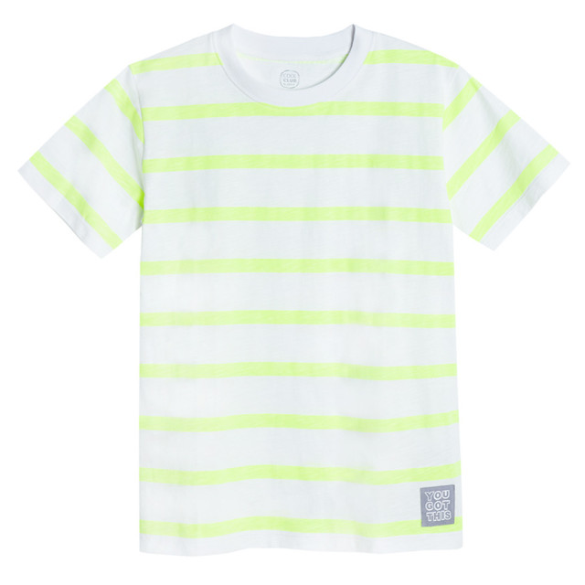 Тениска с къс ръкав, цвят: Райе