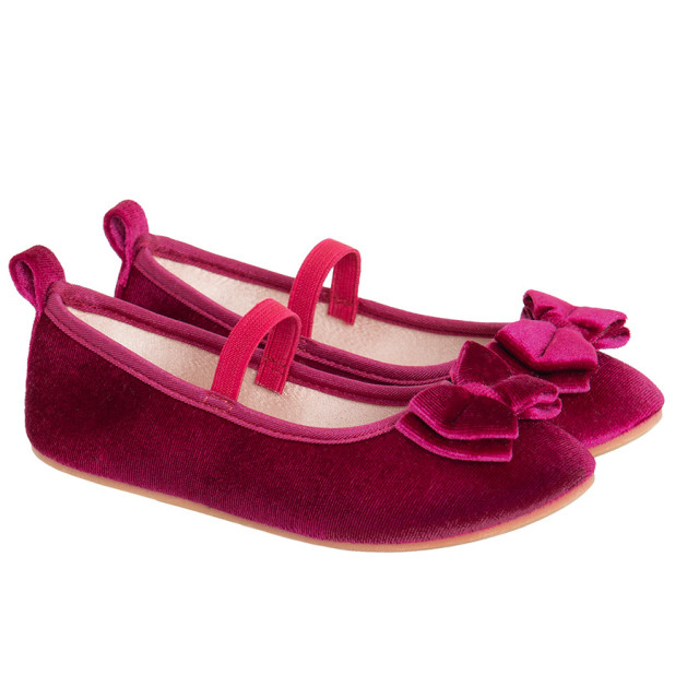 Балеринки, цвят: Червен