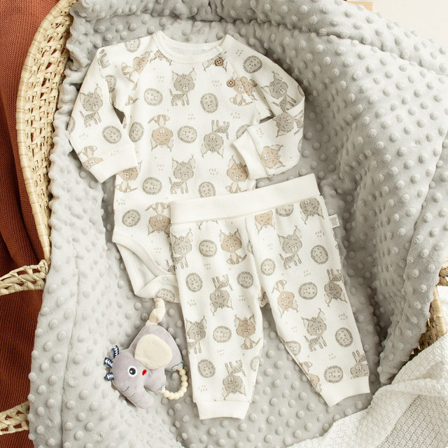 Комплект, цвят: Бял