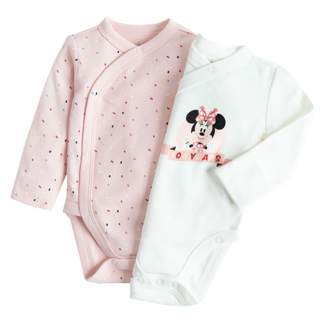 Боди с дълъг ръкав 2бр. MICKEY & FRIENDS, цвят: Микс