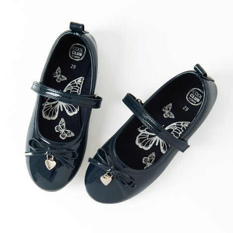 Балеринки, цвят: Морско син