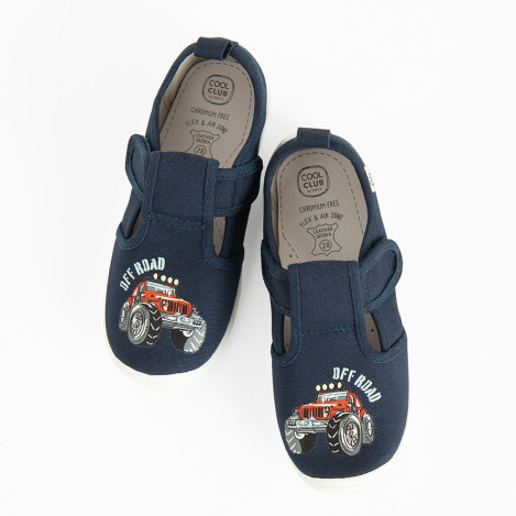 Пантофи, цвят: Морско син