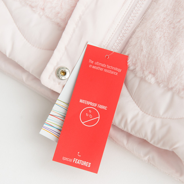 Яке, цвят: Светло розов