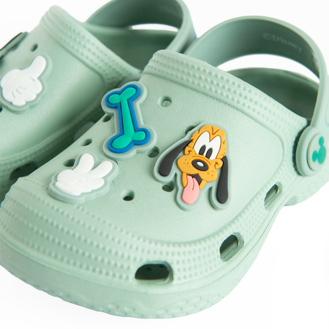 Плажни чехли MICKEY & FRIENDS, цвят: Светло зелен