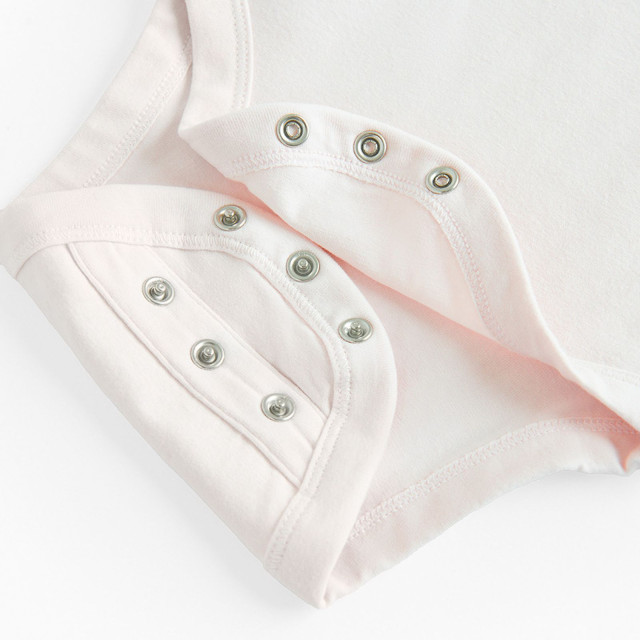 Боди с дълъг ръкав, цвят: Розов