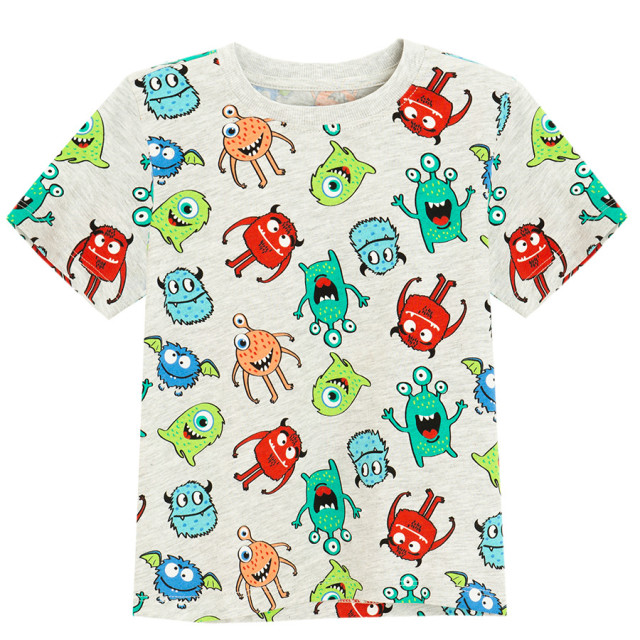 Пижама, цвят: Сив меланж