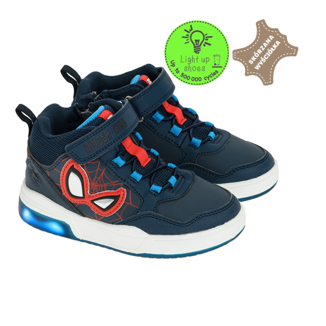 Високи обувки SPIDER-MAN, цвят: Морско син