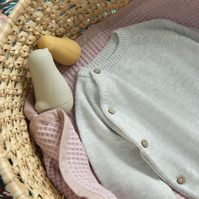 Жилетка, цвят: Сив меланж