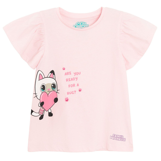 Блуза с къс ръкав GABBY’S DOLLHOUSE, цвят: Розов