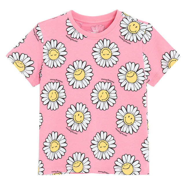 Тениска с къс ръкав 2бр. SMILEY, цвят: Микс