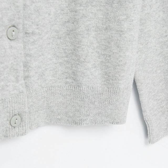 Жилетка, цвят: Сив меланж