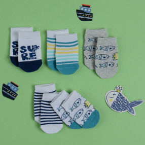 Чорапи 5бр., цвят: Микс