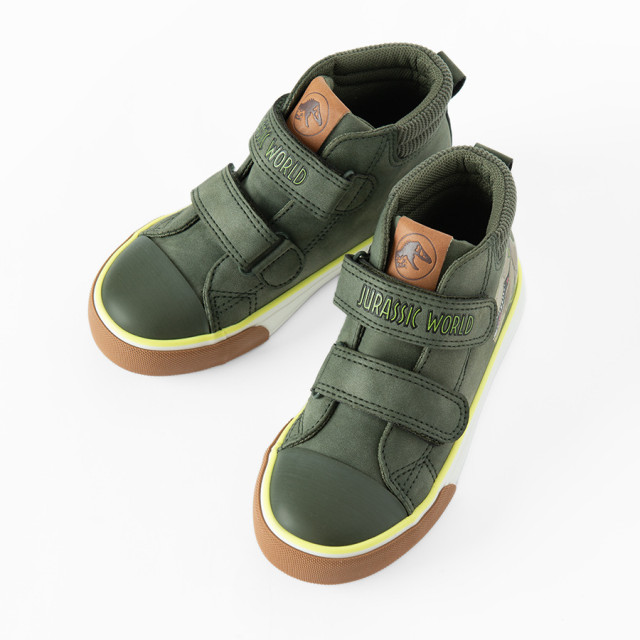 Високи обувки JURASSIC WORLD, цвят: Каки