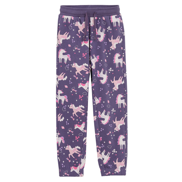 Спортен панталон, цвят: Тъмно виолетово