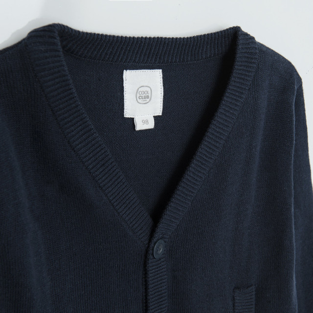 Жилетка, цвят: Морско син