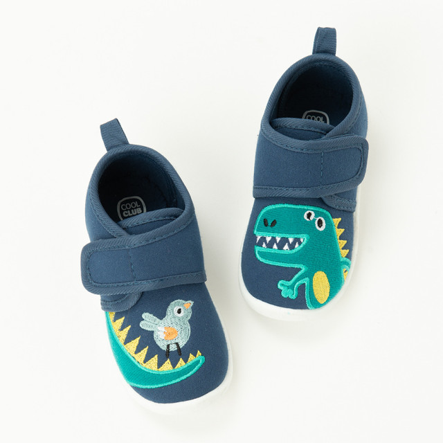 Пантофи, цвят: Тъмно син