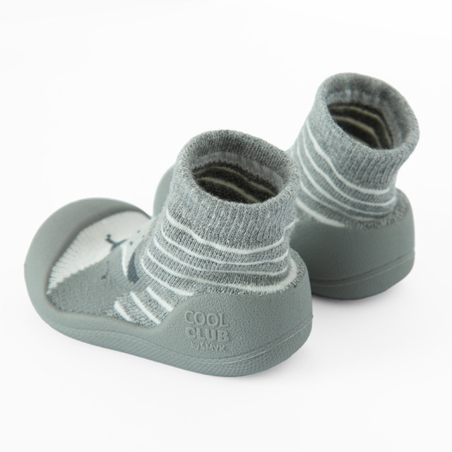 Пантофи, цвят: Сив