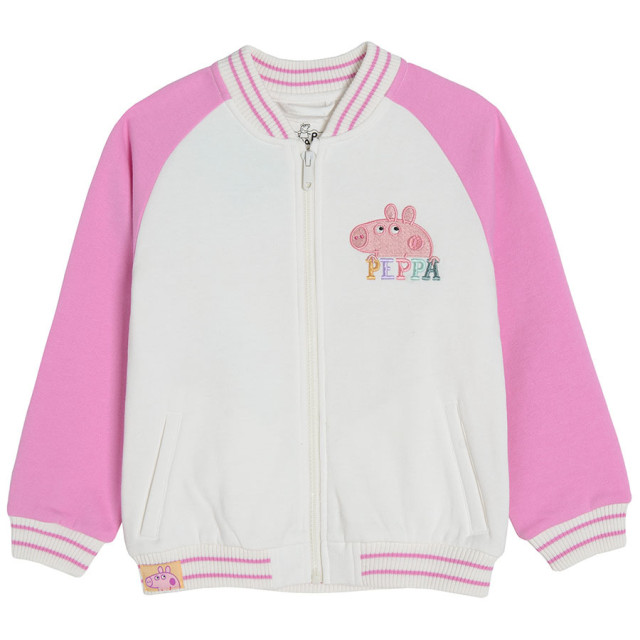 Блуза с дълъг ръкав PEPPA PIG, цвят: Кремав