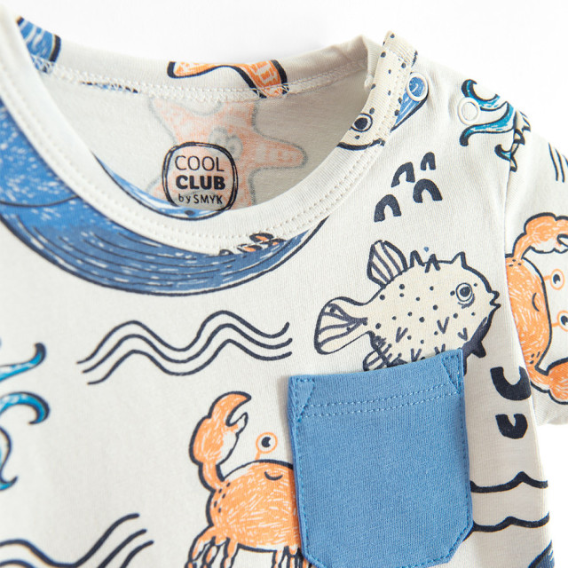 Боди с къс ръкав, цвят: Сив