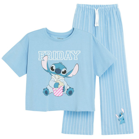 Пижама LILO&STITCH, цвят: Син