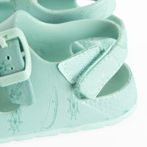 Сандали, цвят: Зелен