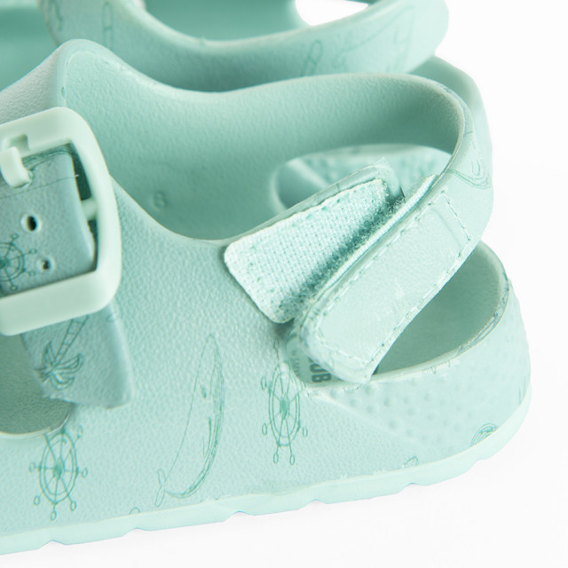 Сандали, цвят: Зелен