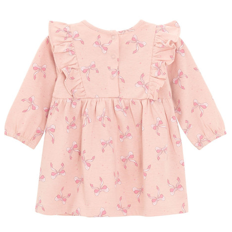 Рокля с дълъг ръкав, цвят: Кафяв