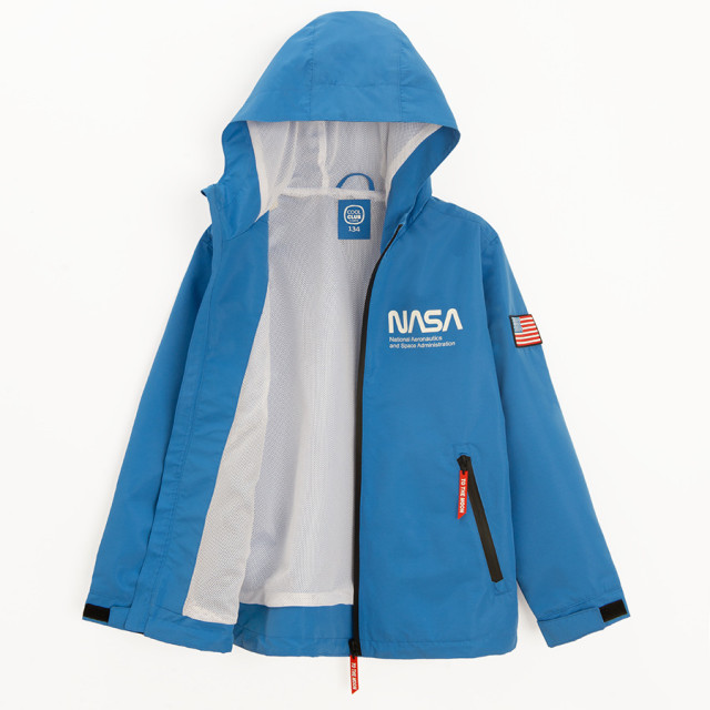 Яке NASA, цвят: Морско син