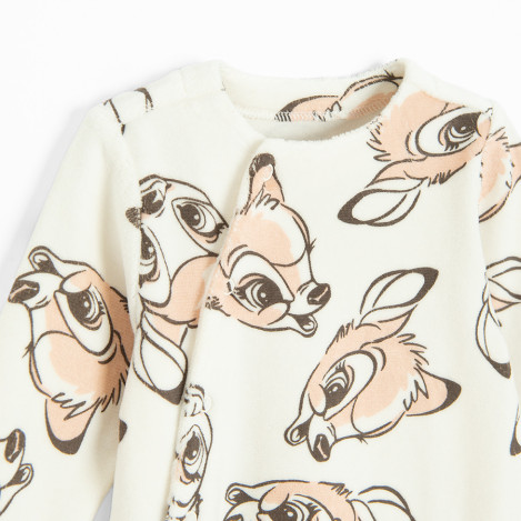 Гащеризон BAMBI, цвят: Кремав