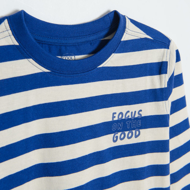 Тениска с дълъг ръкав, цвят: Райе